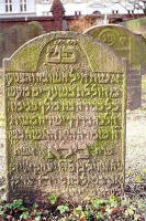 Tombstone over Frederikke Abarbanel died 12 December 1829.